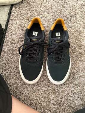 Adidas Daily 3.0 Black Gold Sneakers